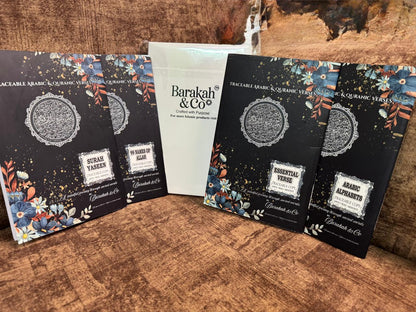 Traceable Quran Learning Kit featuring Surah Yaseen, Essential Verses and 99 Names of Allah workbooks
